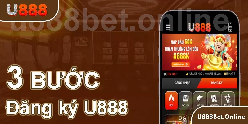 các bước đăng ký U888